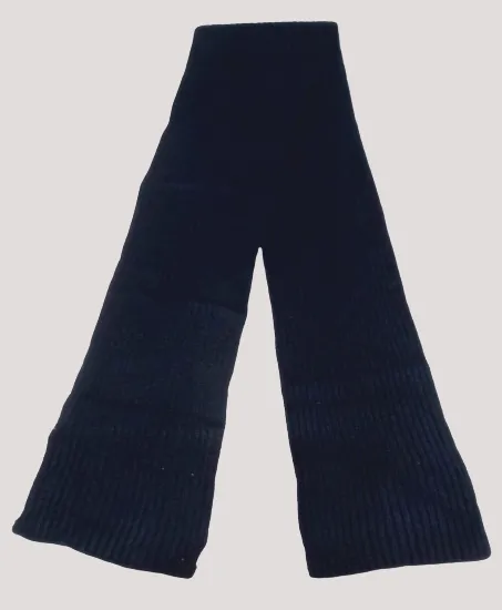 Boys blue wool muffler