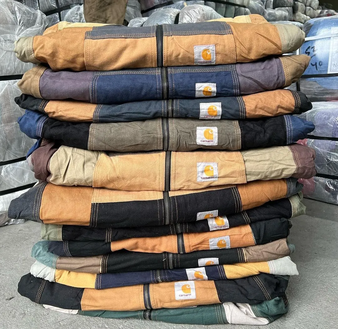 Carhartt Rework style Multicolour Jackets 20 pcs