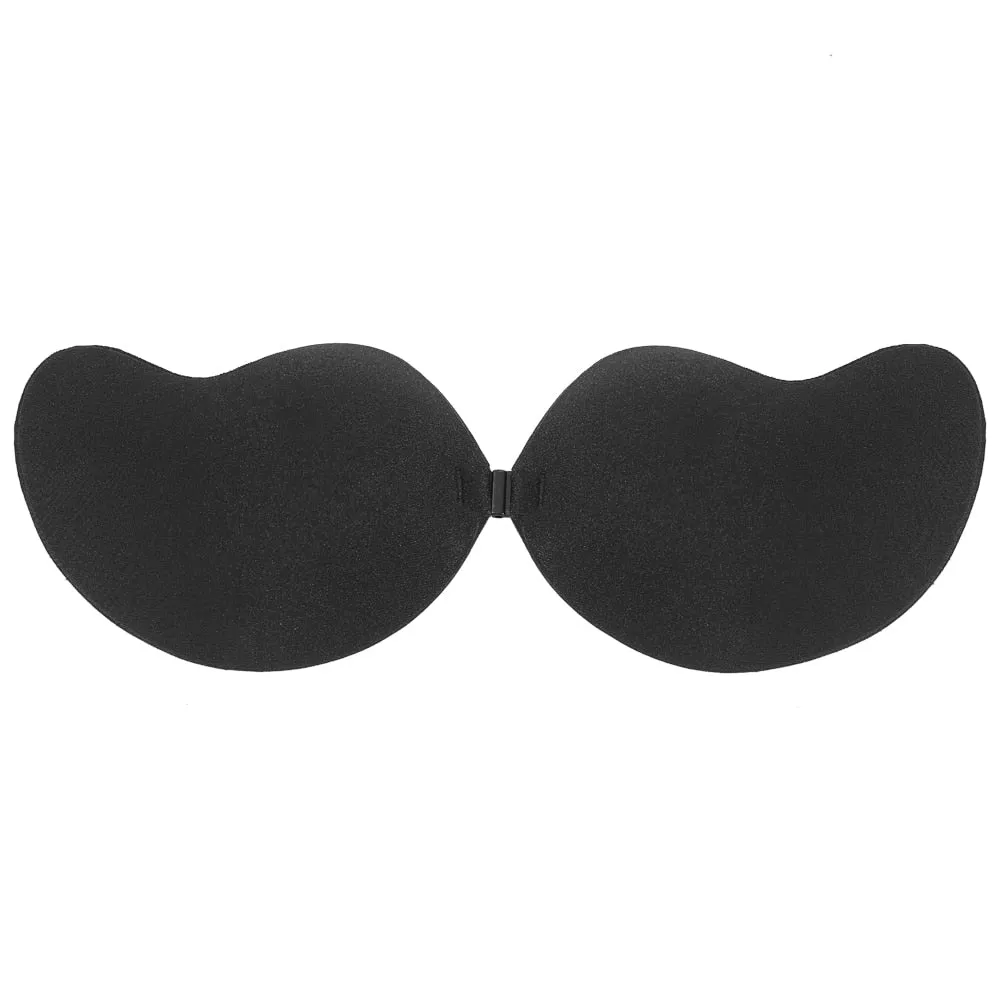 Invisible Push Up Bra Backless Strapless Bra Seamless Front Closure Bralette Underwear Women Self-Adhesive Silicone Sticky BH